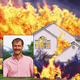Falmouth resident Kevin Lassally (inset), who likes to hold and kiss other men, is being hailed as a hero after rescuing a family of four from a deadly blaze.